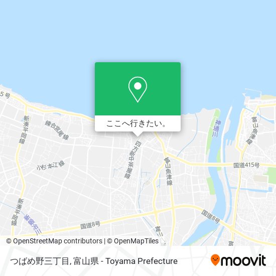 つばめ野三丁目地図