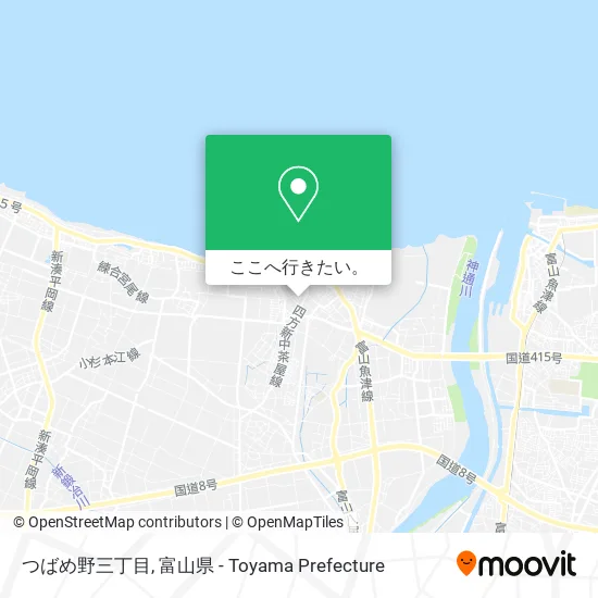 つばめ野三丁目地図