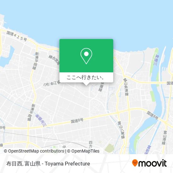 布目西地図