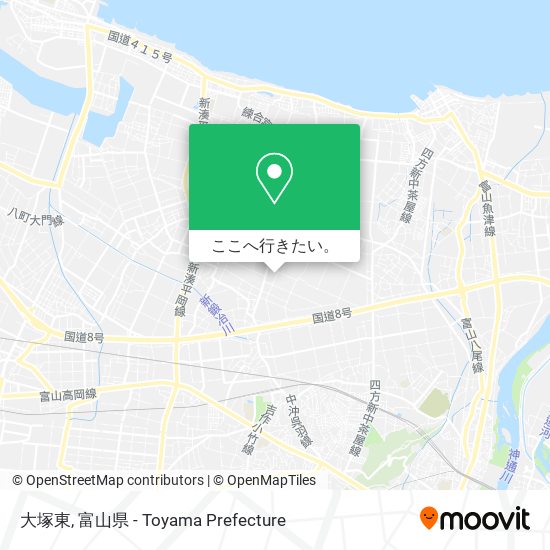 大塚東地図