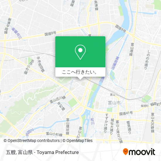 五艘地図