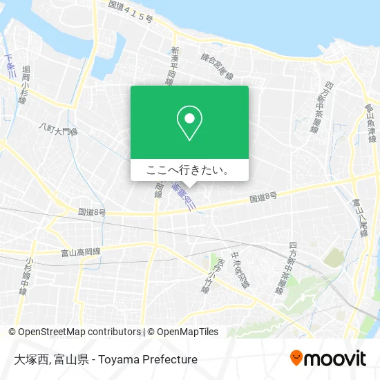 大塚西地図