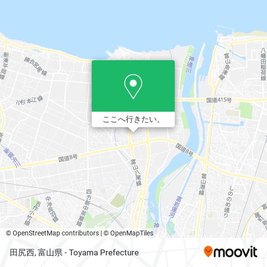 田尻西地図