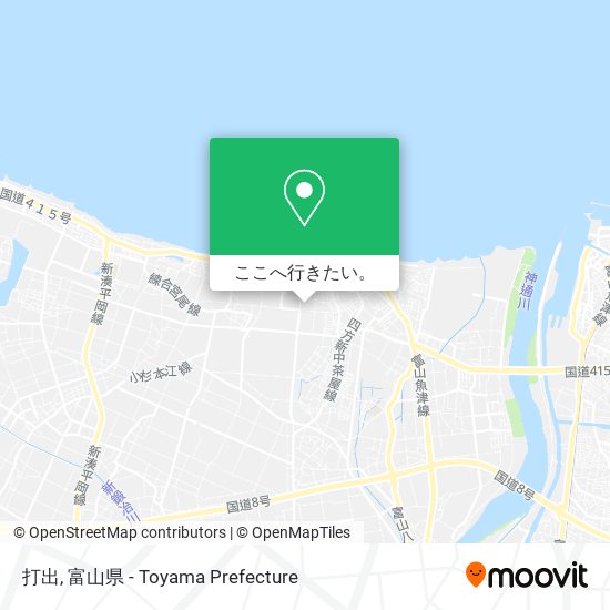 打出地図