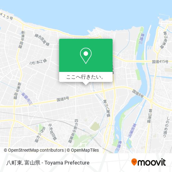 八町東地図