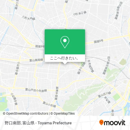 野口南部地図