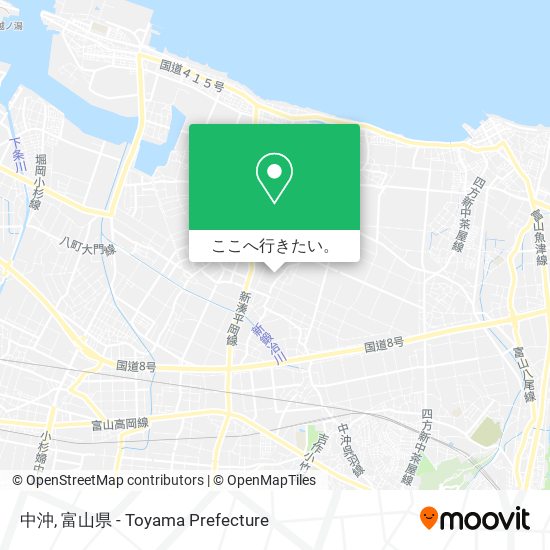 中沖地図