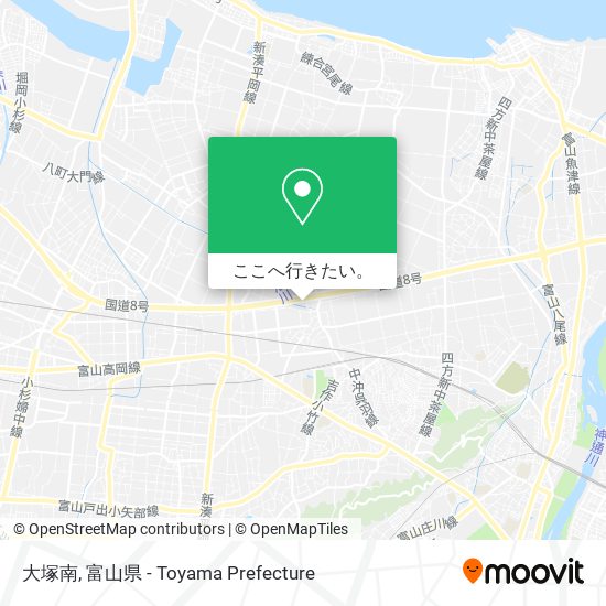 大塚南地図