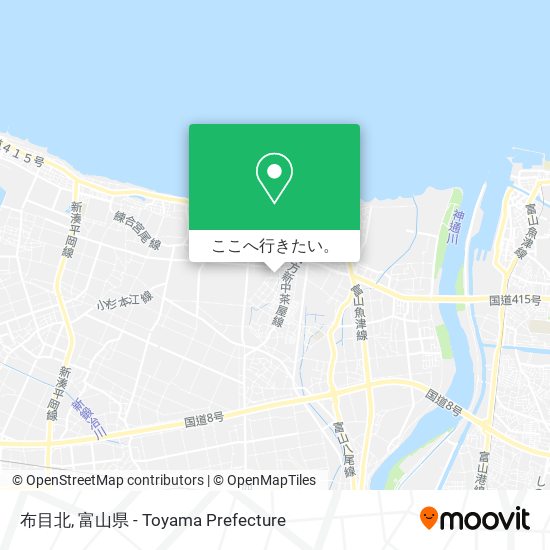 布目北地図