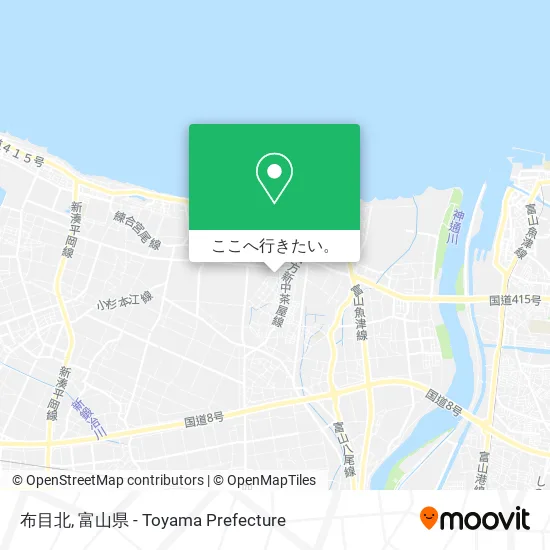 布目北地図
