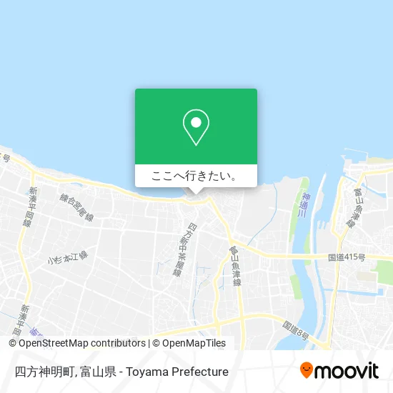四方神明町地図