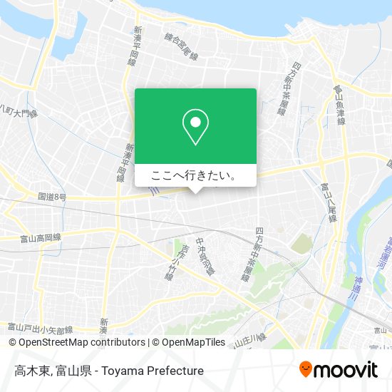 高木東地図