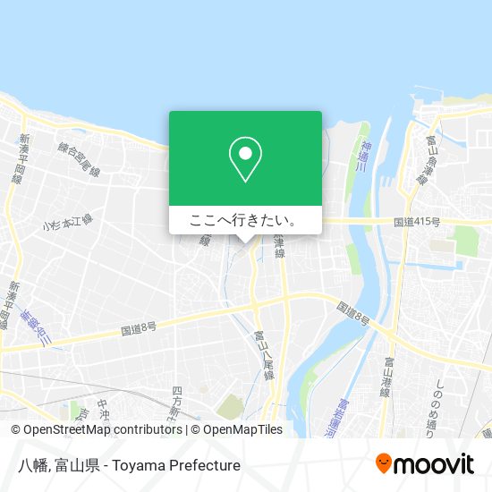 八幡地図