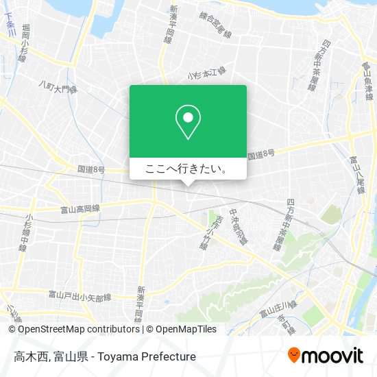 高木西地図