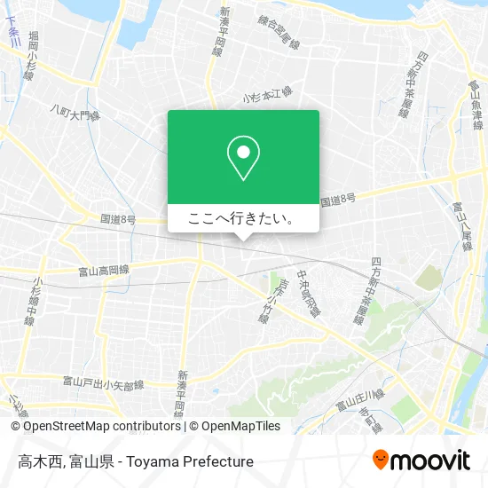 高木西地図