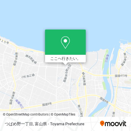 つばめ野一丁目地図