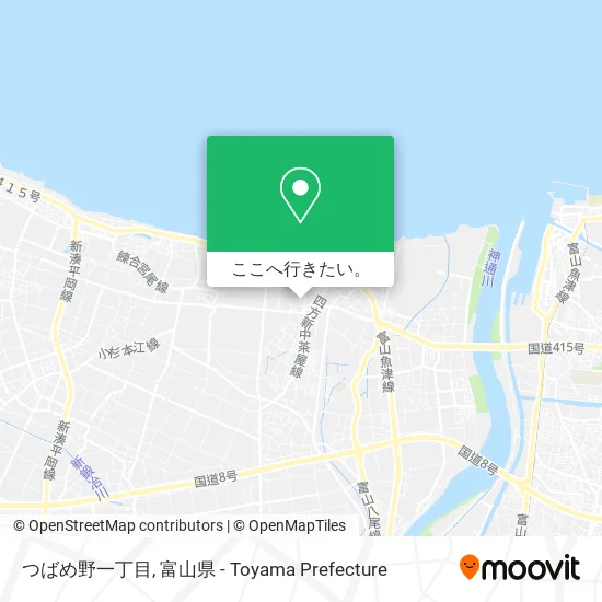 つばめ野一丁目地図