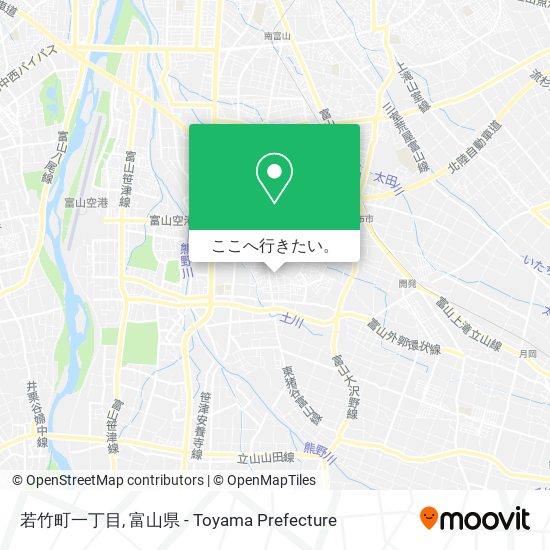 若竹町一丁目地図