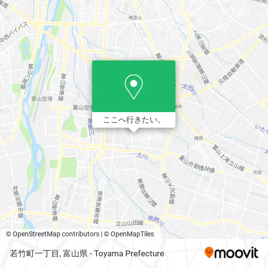 若竹町一丁目地図