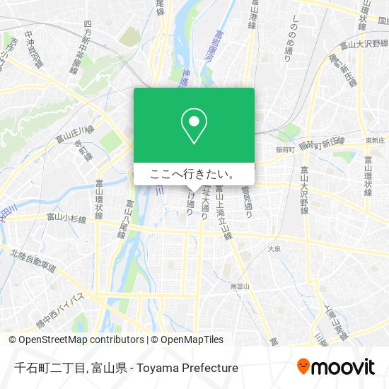 千石町二丁目地図