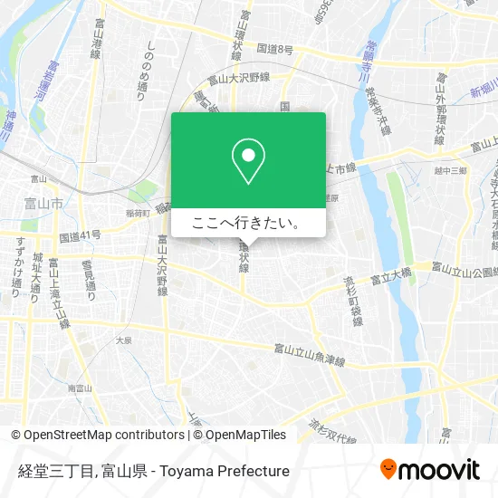 経堂三丁目地図