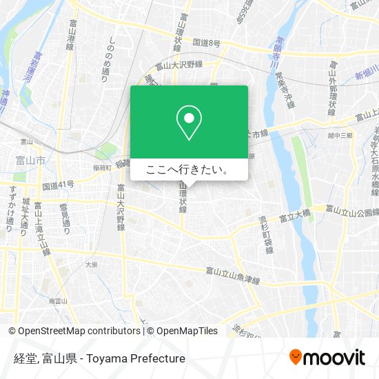経堂地図