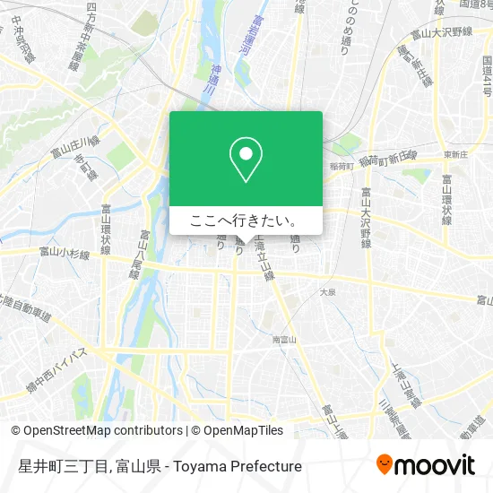 星井町三丁目地図