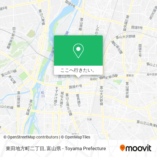 東田地方町二丁目地図