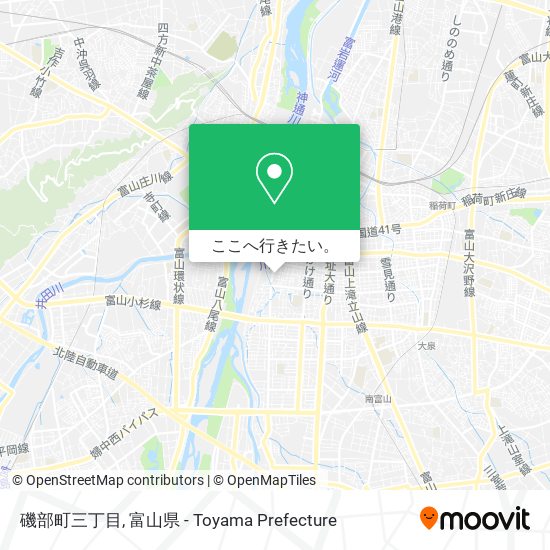 磯部町三丁目地図
