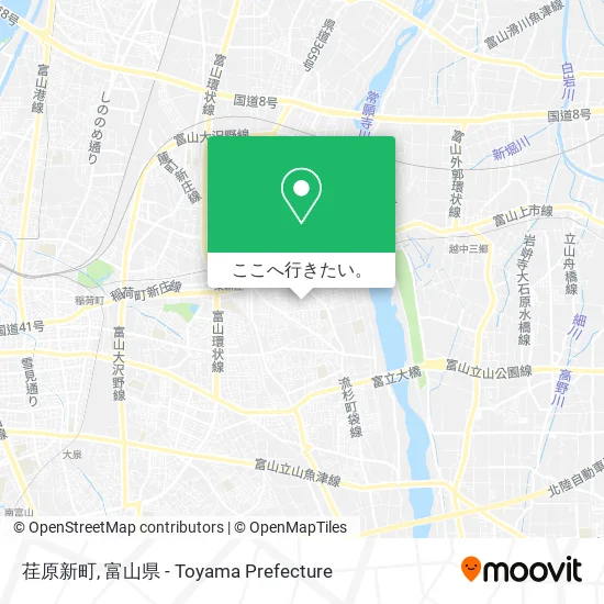 荏原新町地図