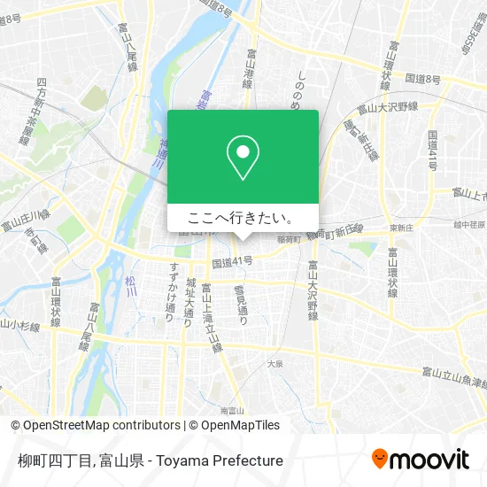 柳町四丁目地図