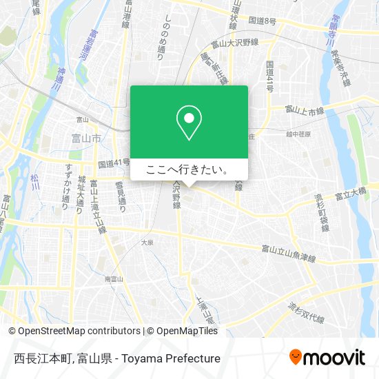 西長江本町地図