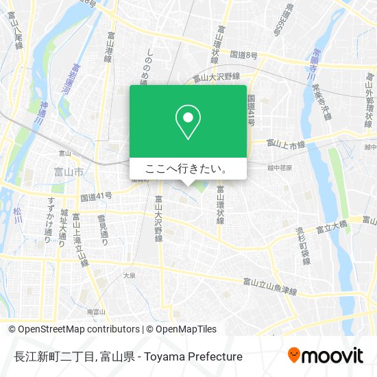 長江新町二丁目地図
