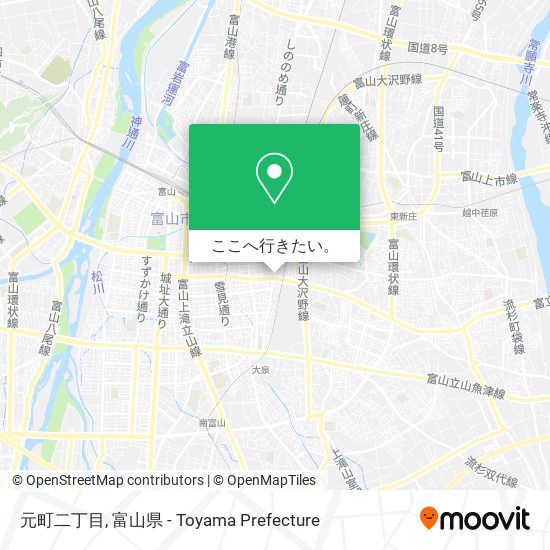 元町二丁目地図