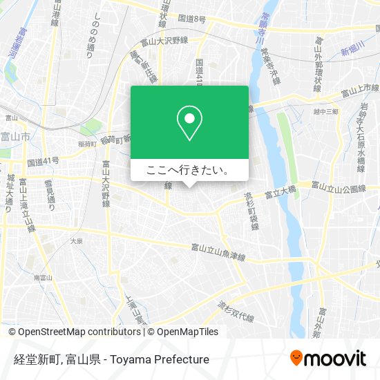 経堂新町地図
