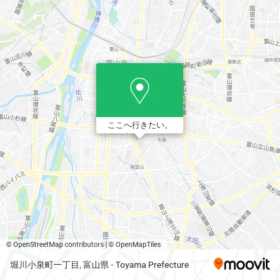 堀川小泉町一丁目地図