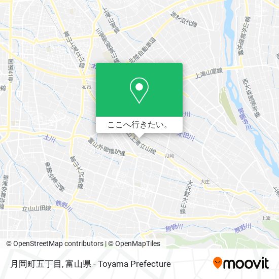 月岡町五丁目地図