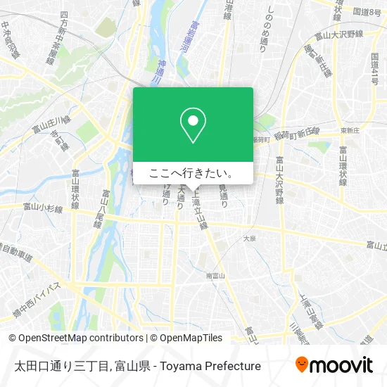太田口通り三丁目地図