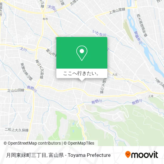 月岡東緑町三丁目地図