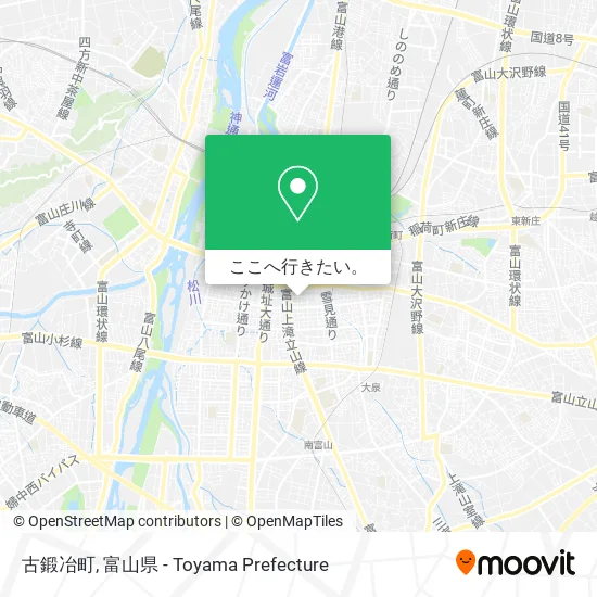 古鍛冶町地図