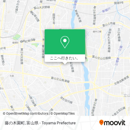 藤の木園町地図