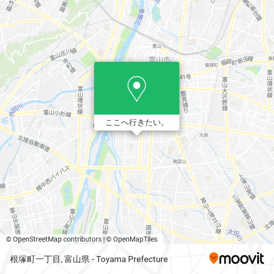 根塚町一丁目地図