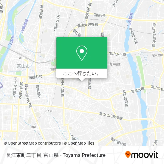 長江東町二丁目地図