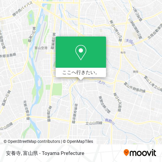 安養寺地図