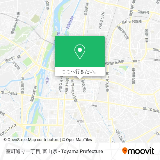 室町通り一丁目地図
