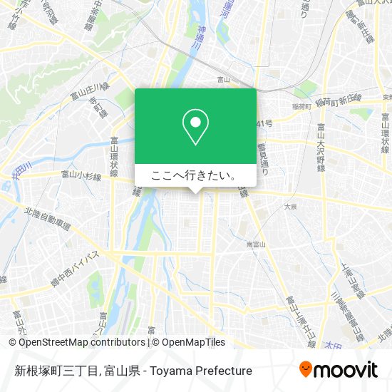 新根塚町三丁目地図