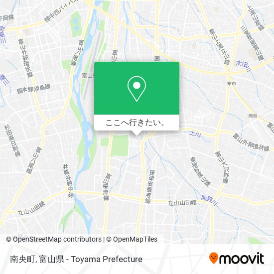 南央町地図