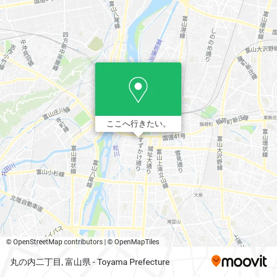 丸の内二丁目地図