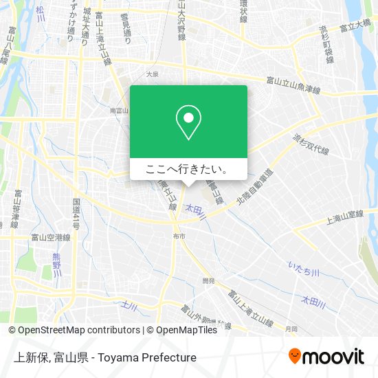 上新保地図