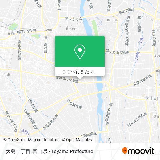 大島二丁目地図